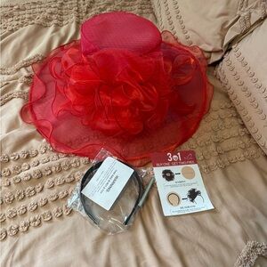 Amazon Vibrant Red Women's Hat